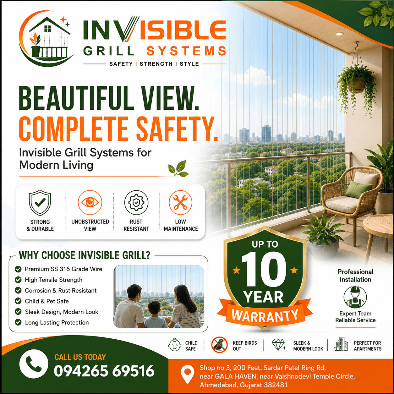 Beautiful View Complete Safety